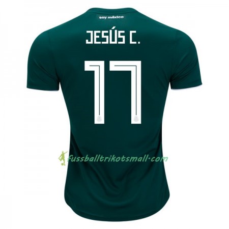 Günstige Fußballtrikots Mexiko Jesus C. 17 WM 2018 Heimtrikotsatz kaufen